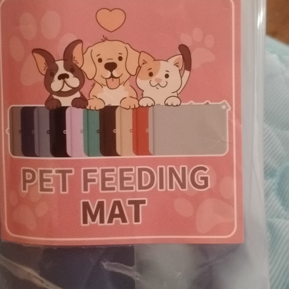 Pet Feeding Mat - Blue